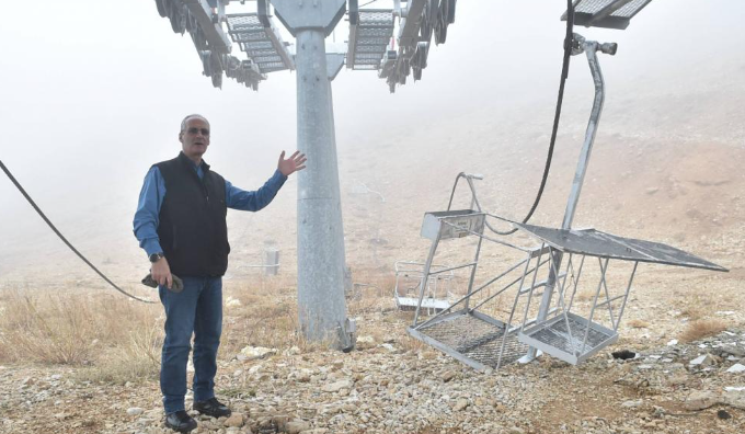 الموسم مستمرّ والتحقيقات جارية .. قصّة سلك محطّة التزلّج في الأرز... رمّانة أم قلوب مليانة؟