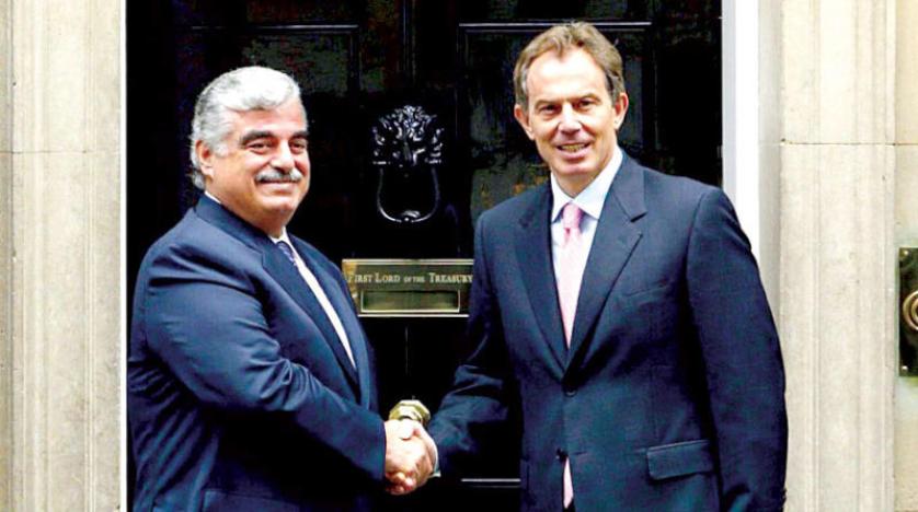 الشرق الأوسط تنشر محاضر سرية بريطانية : رفيق الحريري لبلير: 11 جولة مفاوضات مع الإسرائيليين... شروط و فشل