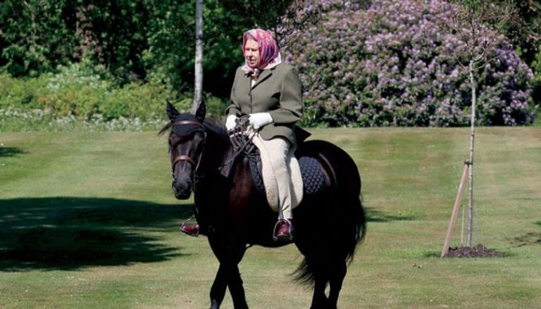 قصة عشق الملكة اليزابيت لركوب الخيل
